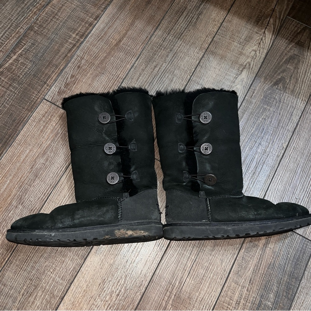 Ugg Bailey Button Tall - Black - image 4